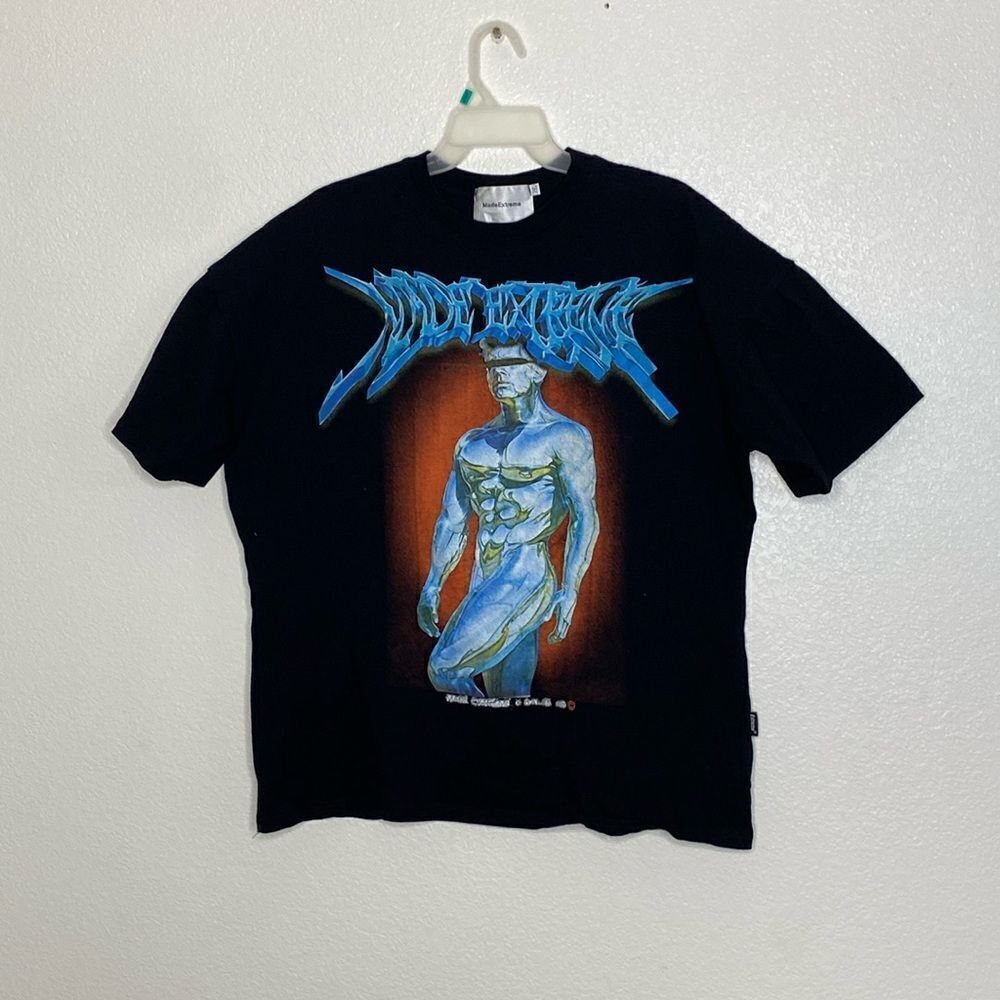 MADE EXTREME Men’s Black T Shirt Size 2XL